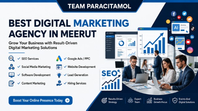 Best Digital Marketing Agency in Meerut — Grow Your Business the Smart Way